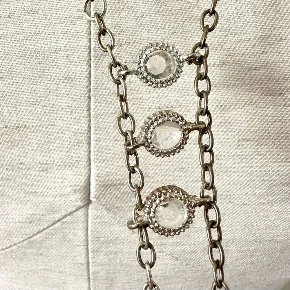 Long tassel necklace